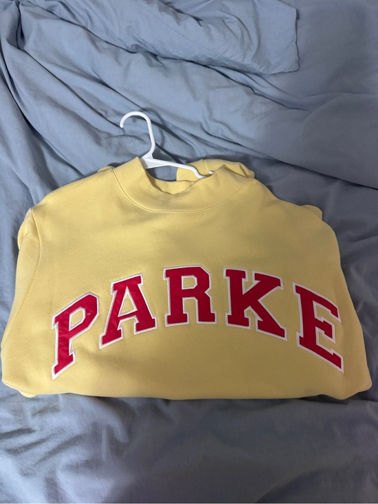 Parke Sweaters - - PARKE lemonade mock neck size l/xl